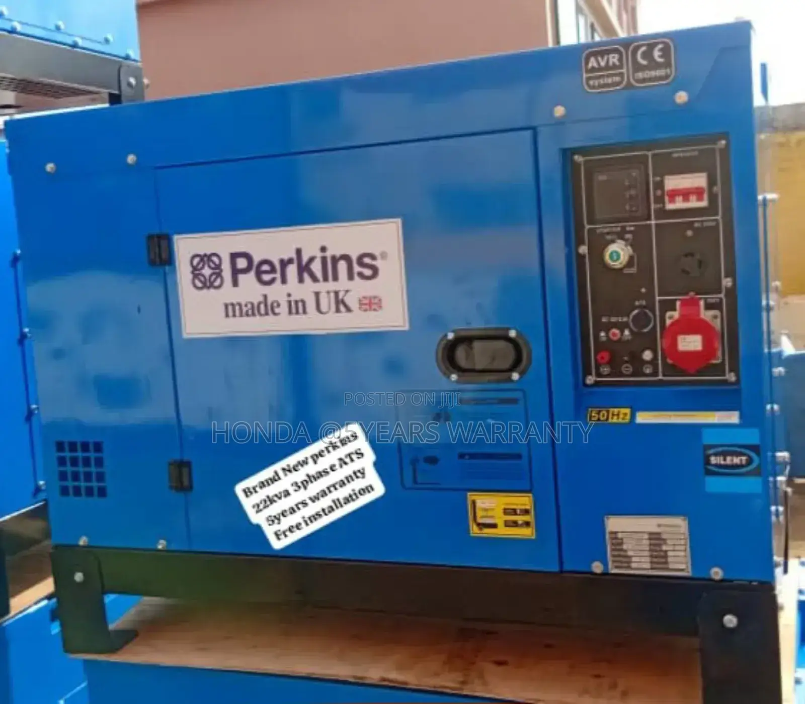 Energy Max Perkins Generator 22kva 3phase Fully Automatic