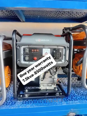 Self Sufficient 7.5kva Petrol Generator