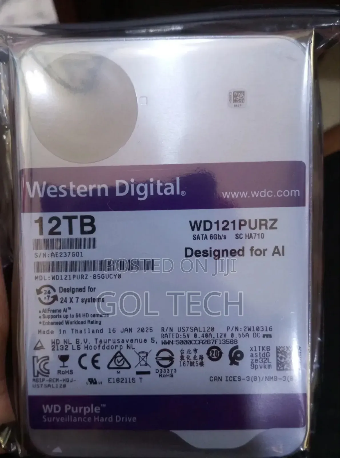 12tb HDD Western Digital Hard Drive 12 Tb
