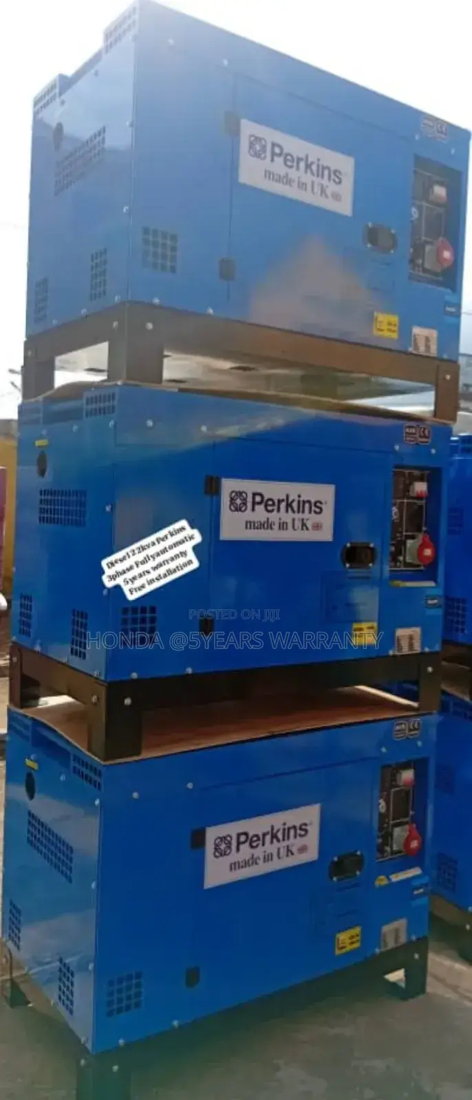 Electric Gen Solution Perkins 22kva 3phase Diesel 22kva Ats