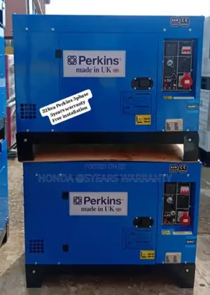 Power Gen Solution Perkins Generator 22kva 3phase Ats Perkin