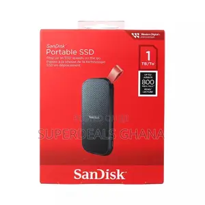 Sandisk Portable Ssd 1tb Usb-c, Usb 3.2, Gen 2 800mb/S