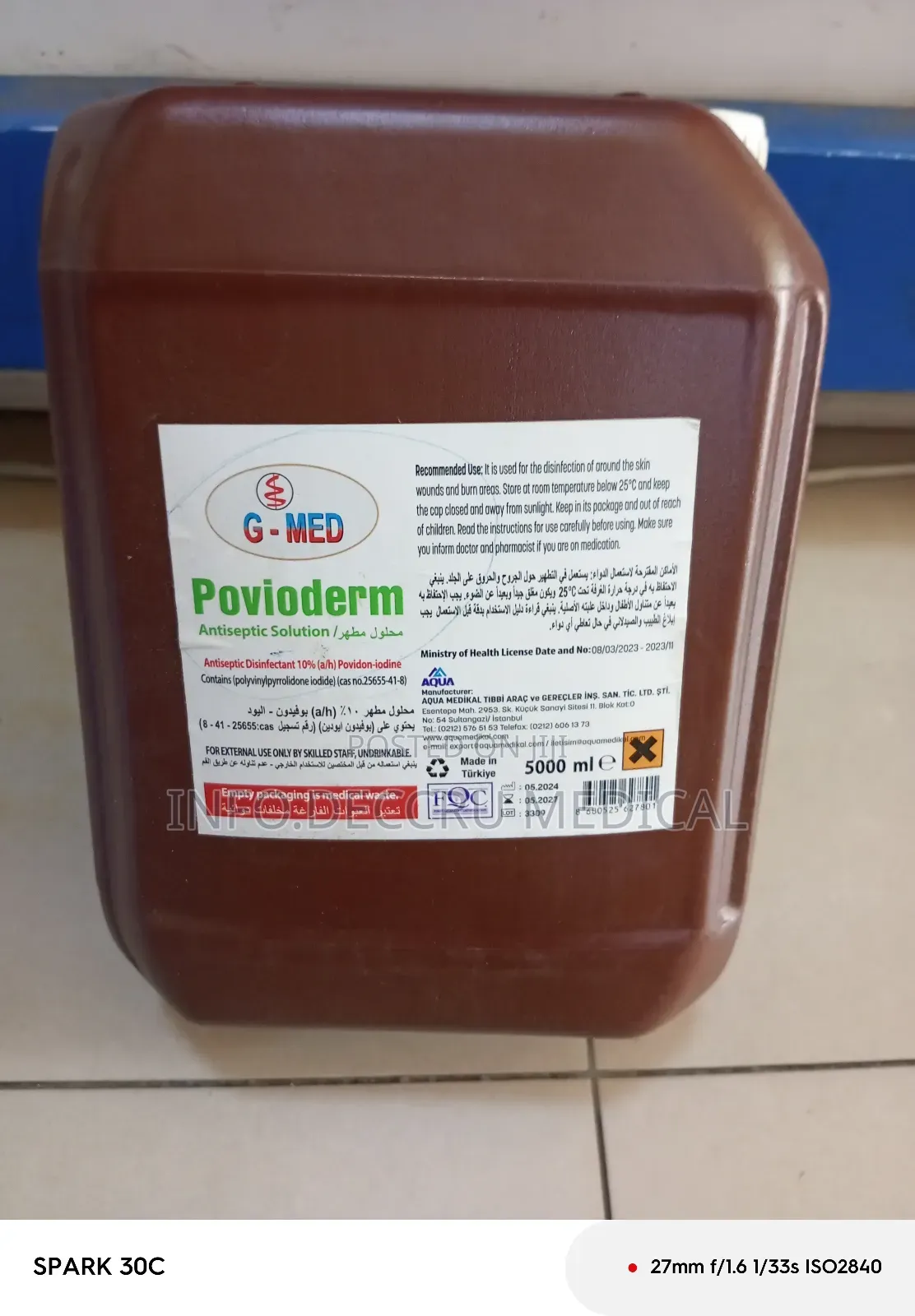 Provioderm Solution 5l