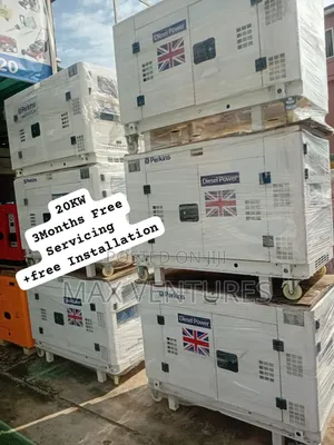 Perkins 20kva Diesel Silent Generator Power Clean
