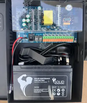 Power Supply CCTV With 7ah Battery Backup 9ch/10a