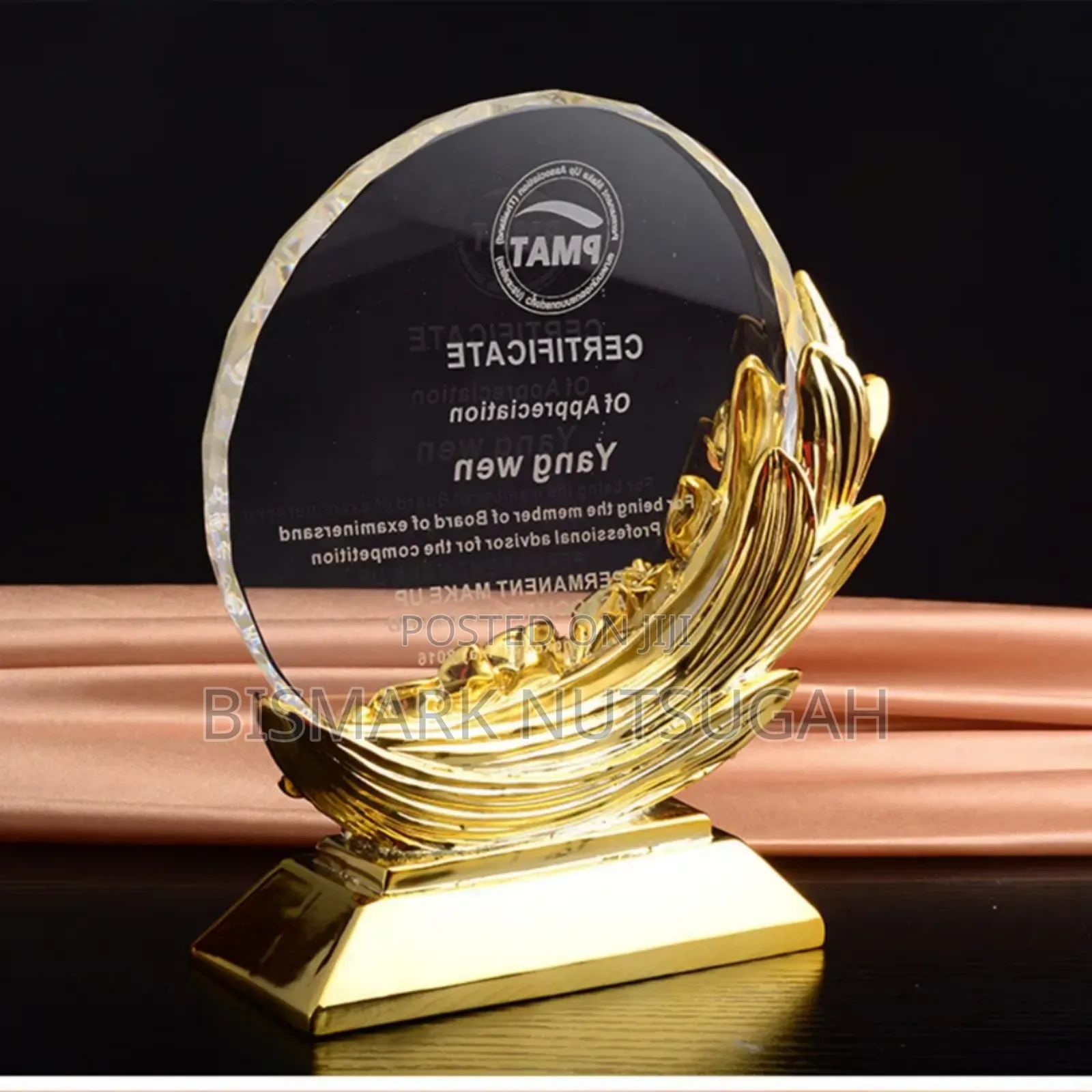 Crystal Awards Trophy