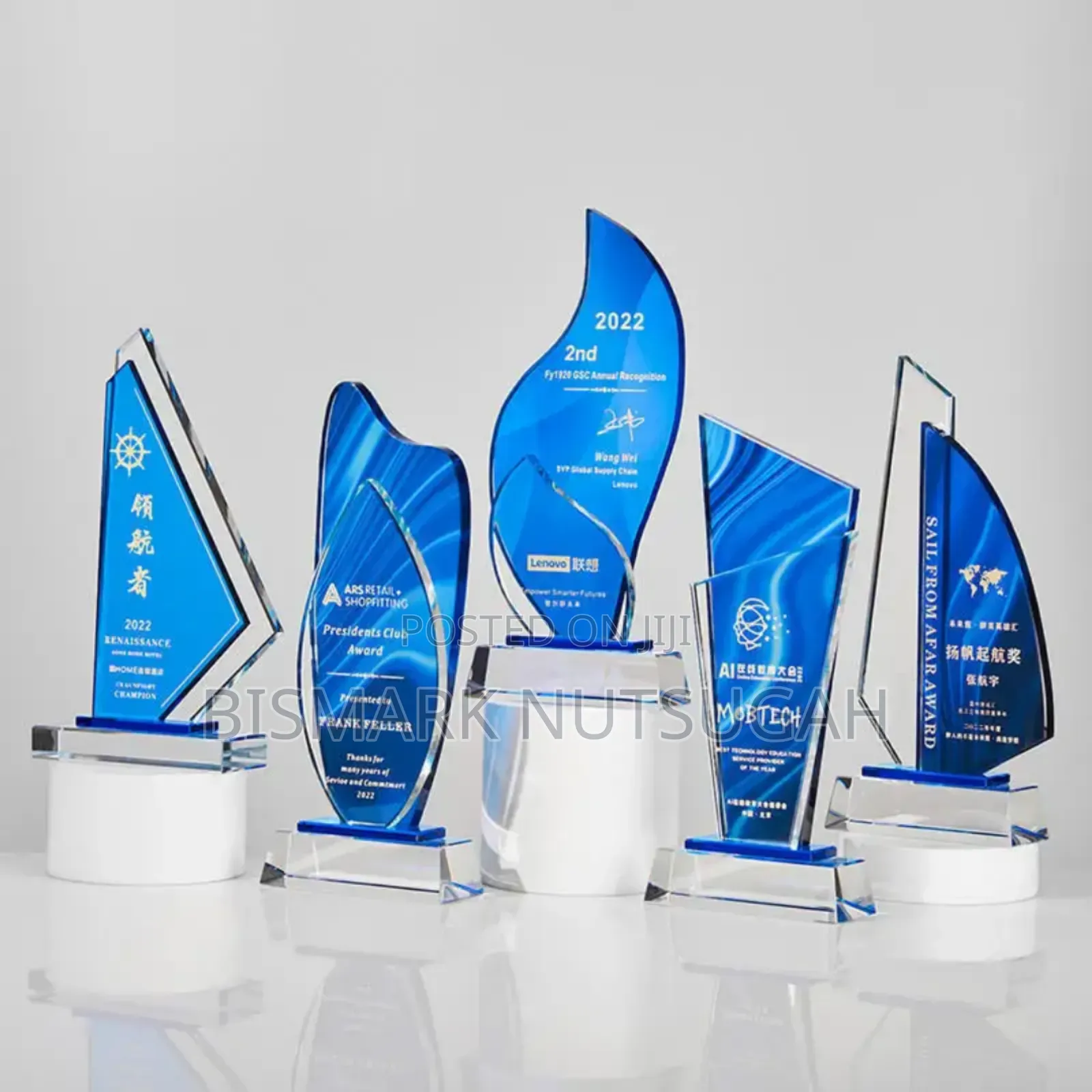 Crystal Awards Trophy