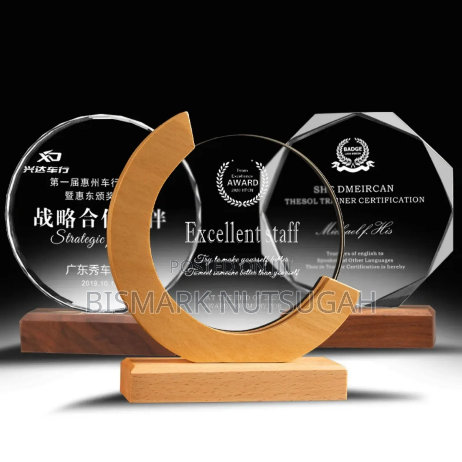 Crystal Awards Trophy