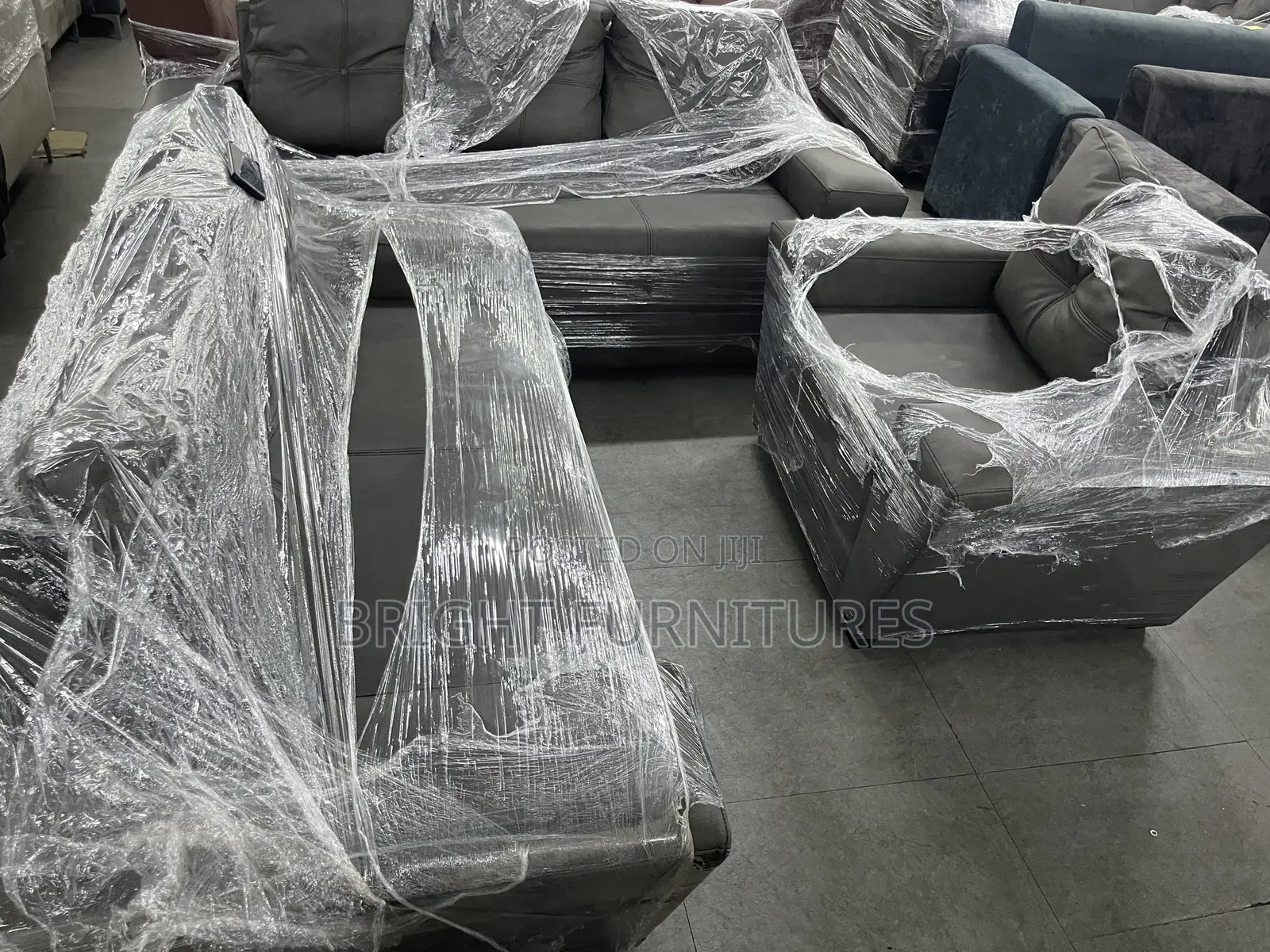 High Quality Leather 3+2+1 Sofa Sets
