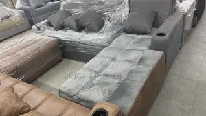 Modern L Shape Quality Sofa Available in Stock