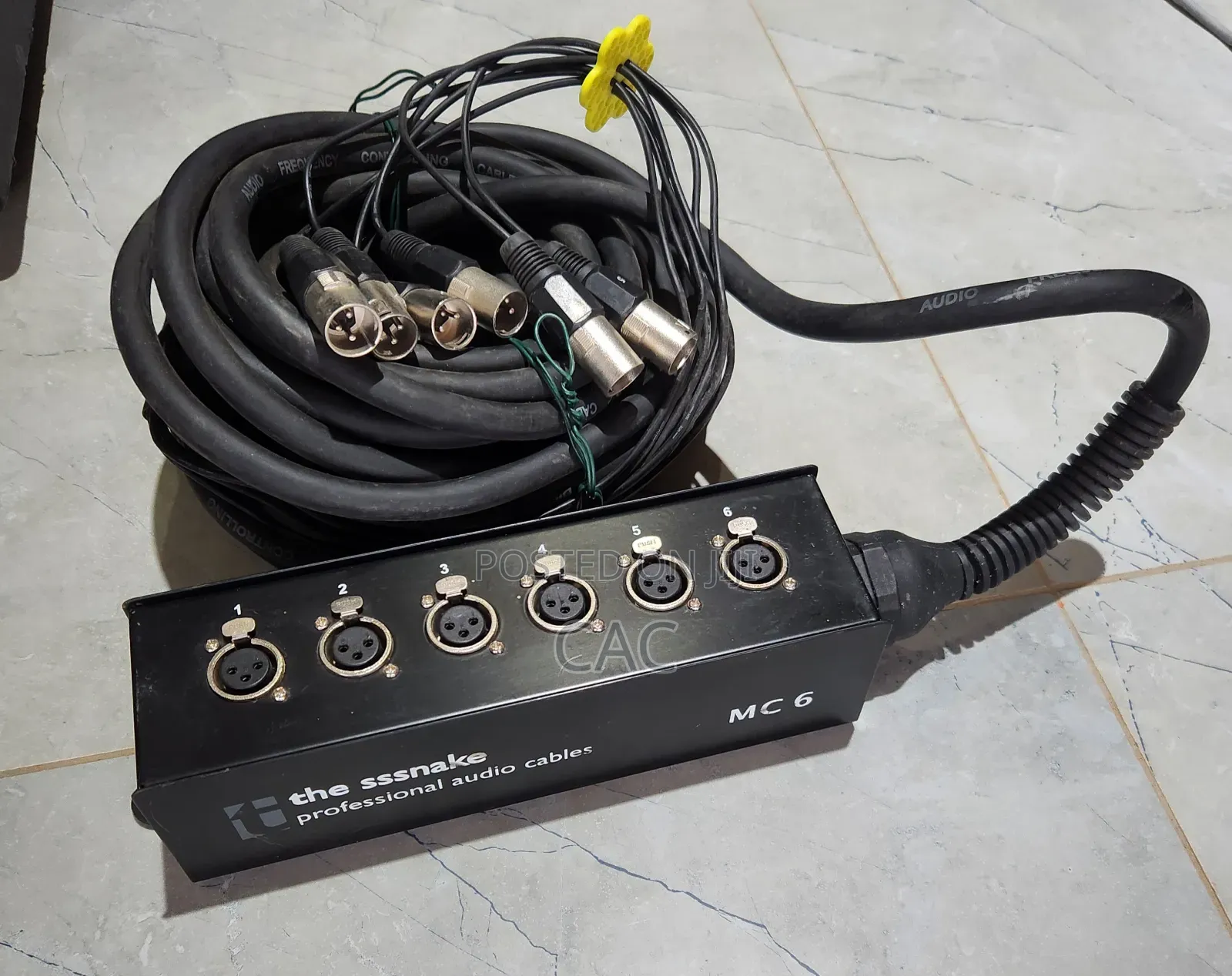 The Sssnake Professional Audio Cable Mc 6