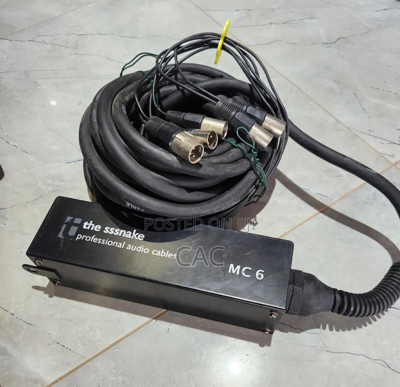 The Sssnake Professional Audio Cable Mc 6