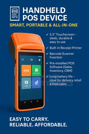 Handheld Pos Device – Smart, Portable All-in-One