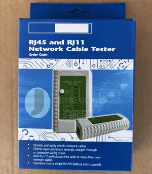 Network Cable Tester Rj11 and Rj45
