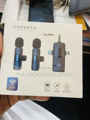 Wireless Dual Microphone For iPhone/Android Phone/Camera/ Pc