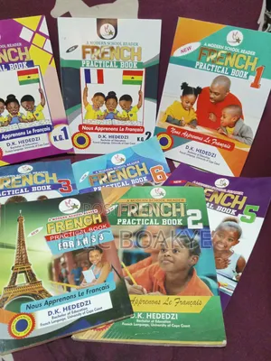 New French Practical Books, From Kg1-Jhs3