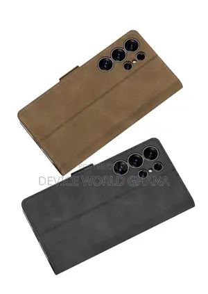 Los Leather Flip Case for Samsung S25ultra