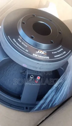 Jac 18inches 3000watt Double Magnet Naked Speaker