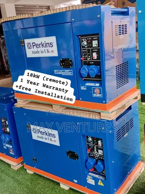 Ventilation Systems 18kva Perkins Diesel Generator Silent