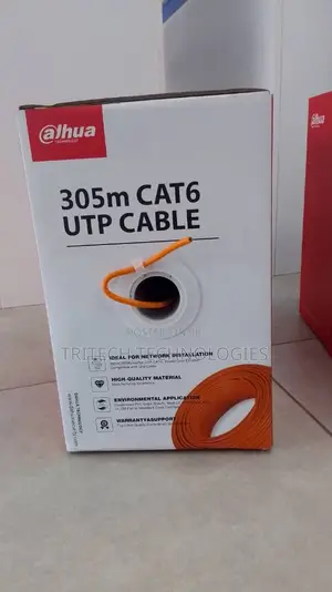 Dahua Cat6 Cable Cca Orange Color