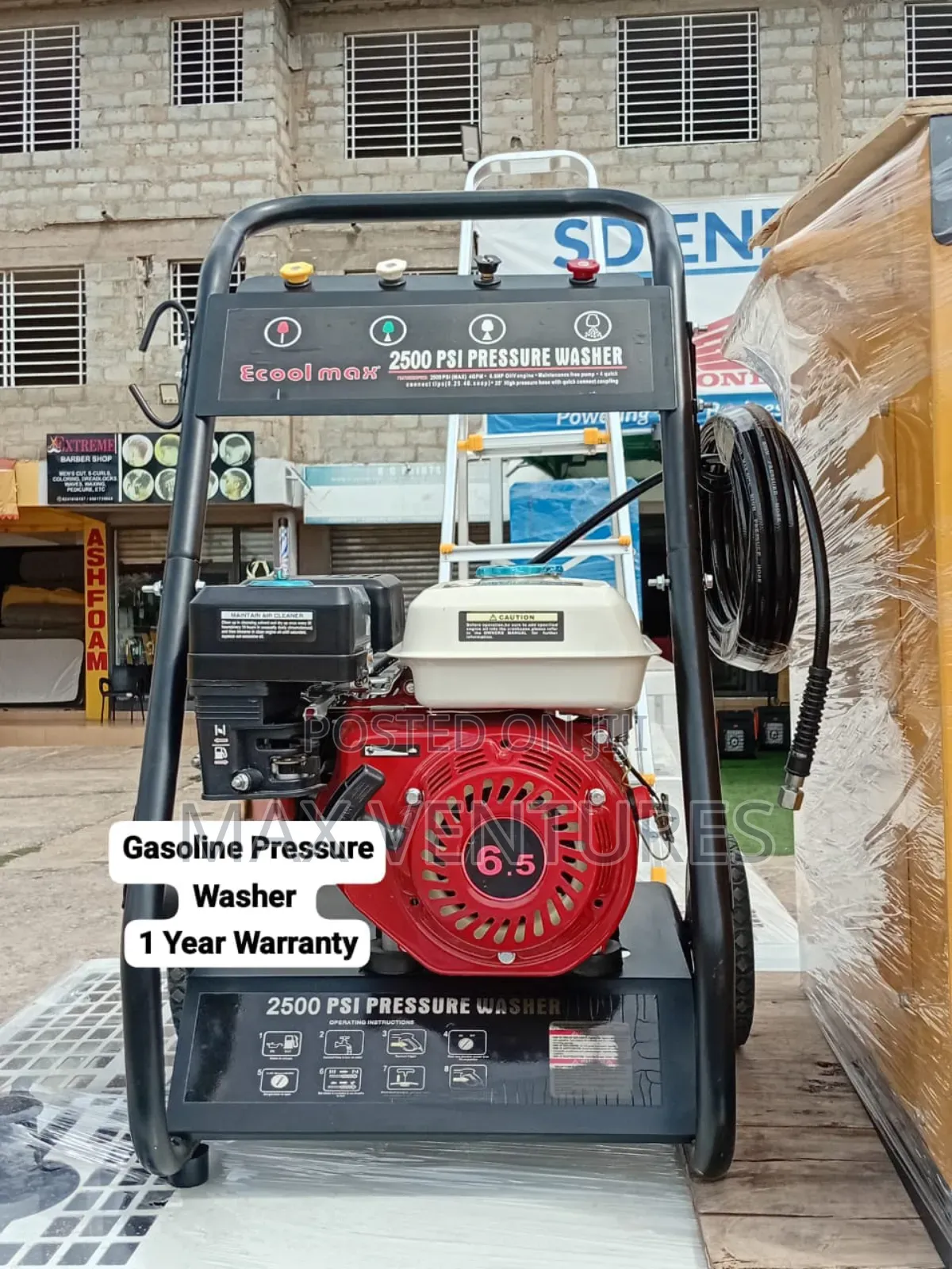 Gasoline Pressure Washer Commercial and Industrial Use