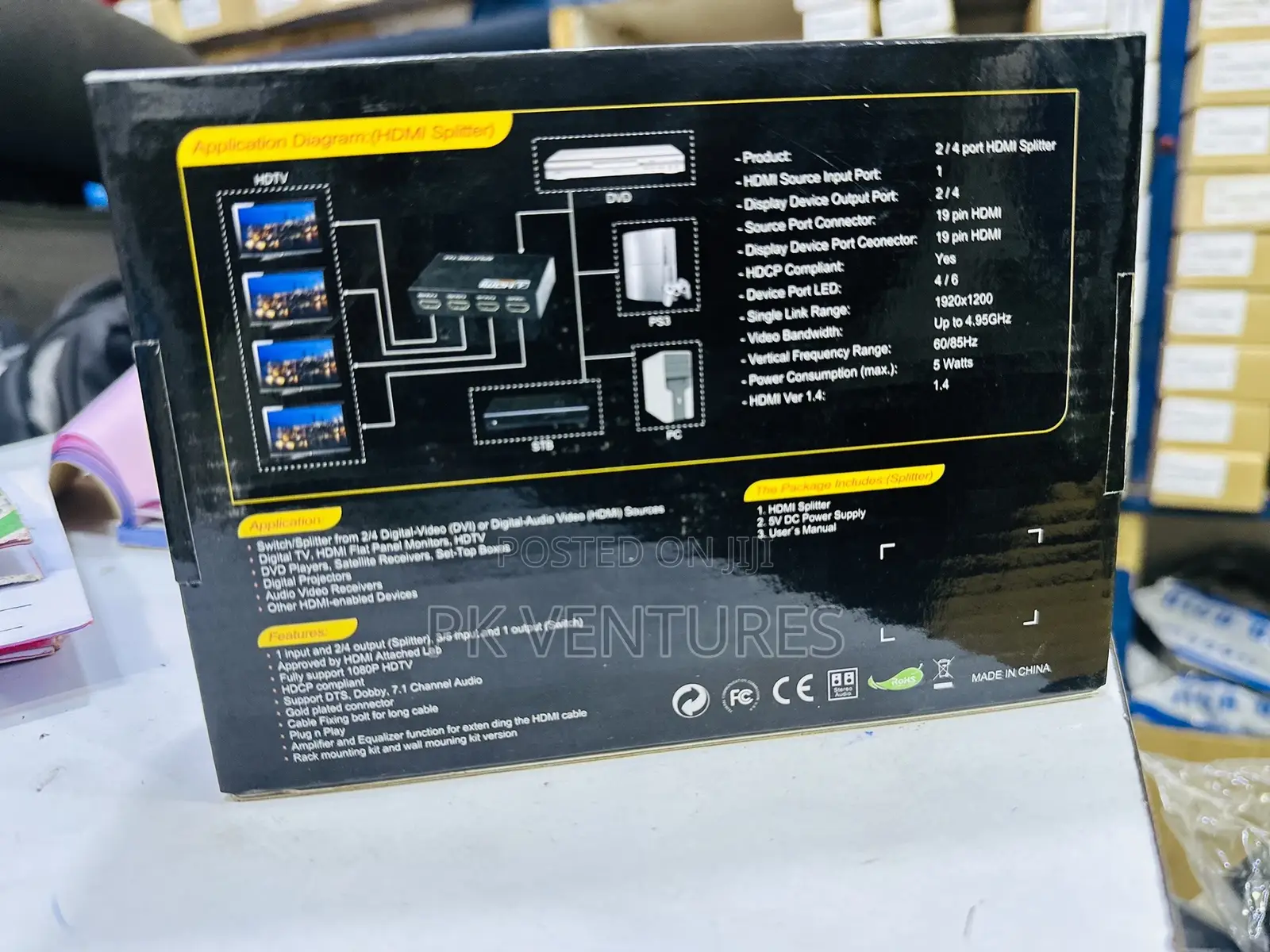 Hdmi Splitter Box (Normal)