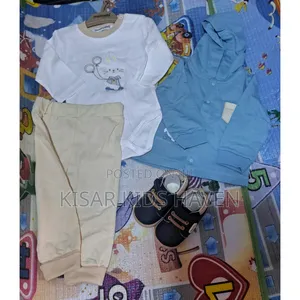 3 Pieces, Baby Boy Clothes 3 to 6 Months With Sneakers