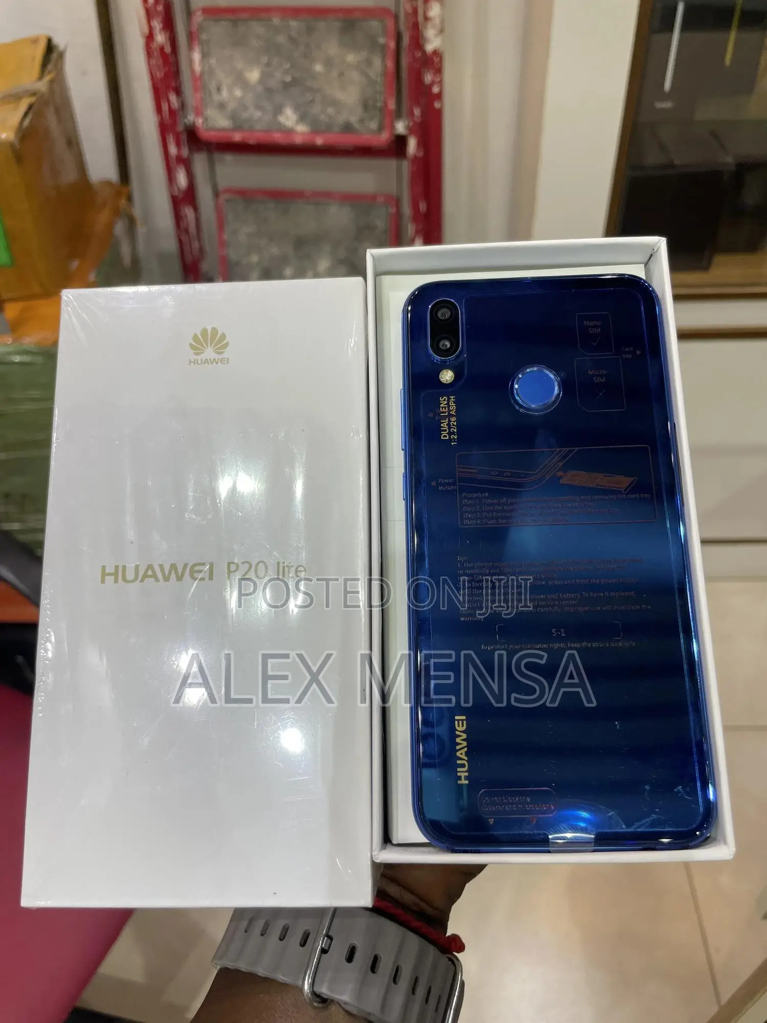 New Huawei P20 Lite 128 GB Blue