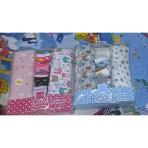 Multipurpose Coloured Cot Sheets 2yards With Socks