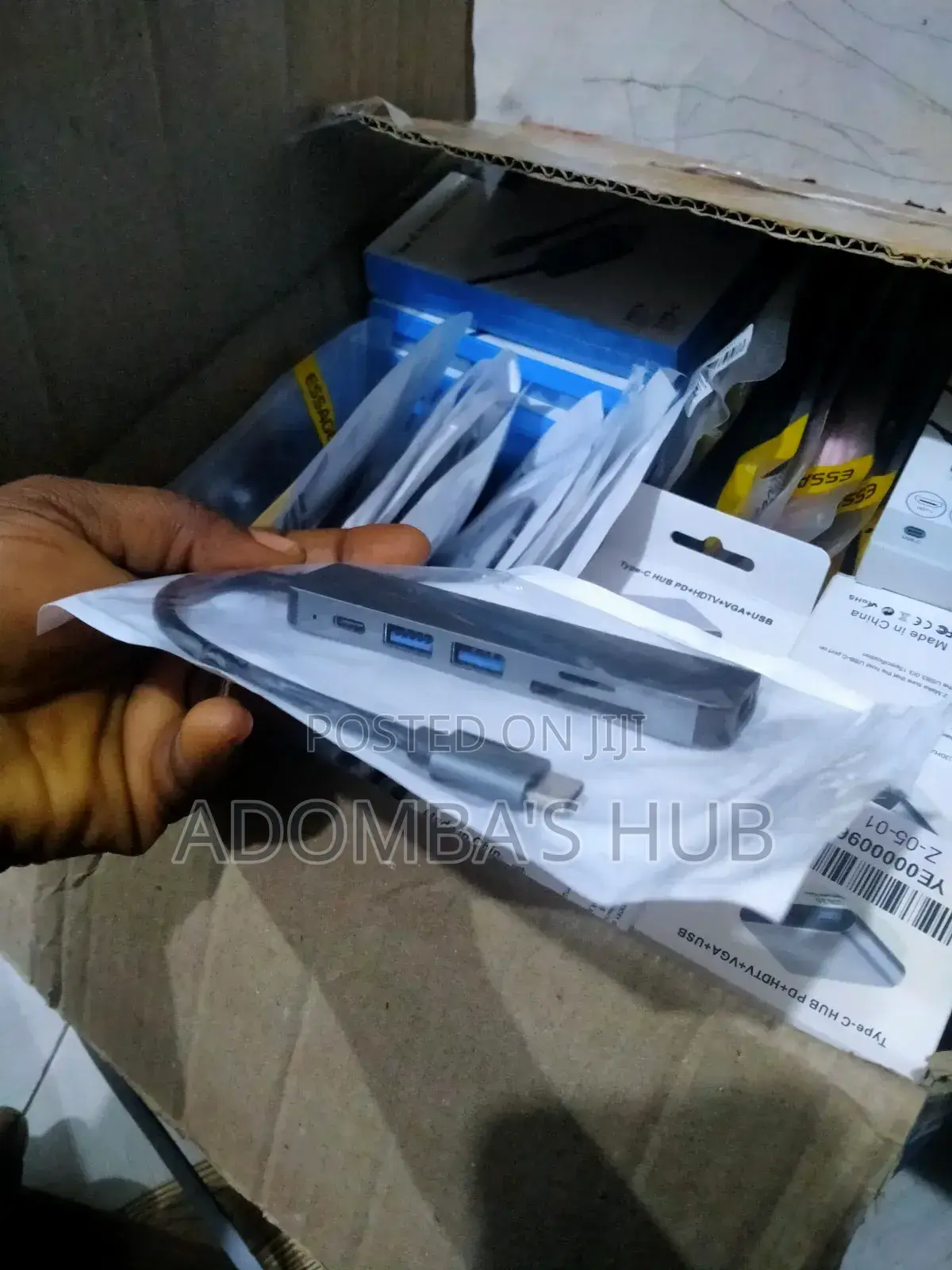 Kebidumei 6 in 1 Type C Usb Hub (Adapter)