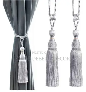 Luxury Tassel Rope Curtain Tieback 95ghc for 2pcs
