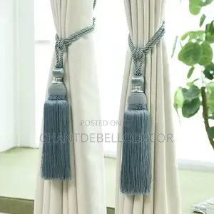 Quality Curtain Tiebacks With Tassels 120ghc for a Pair