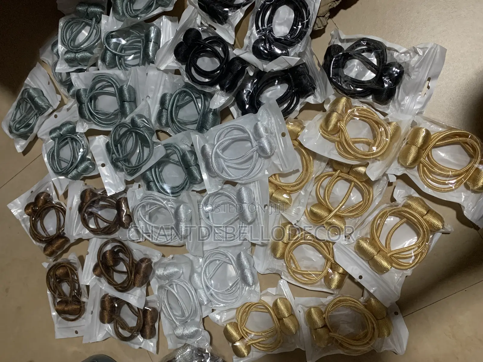 Quality 2 in 1 Magnetic Curtain Tiebacks