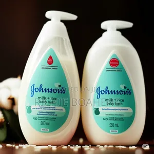 Johnson Rice and Milk Lotion and Bathing Gel