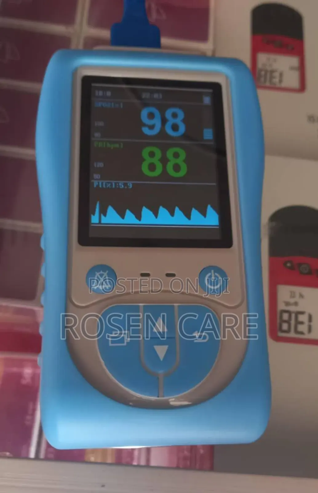 High Quality Medical Handheld Pulse Oximeter Oxygen Saturation Monitor