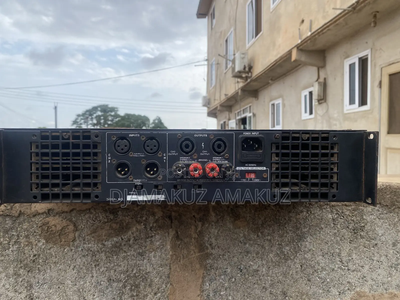 Original Home Used Power Amplifier
