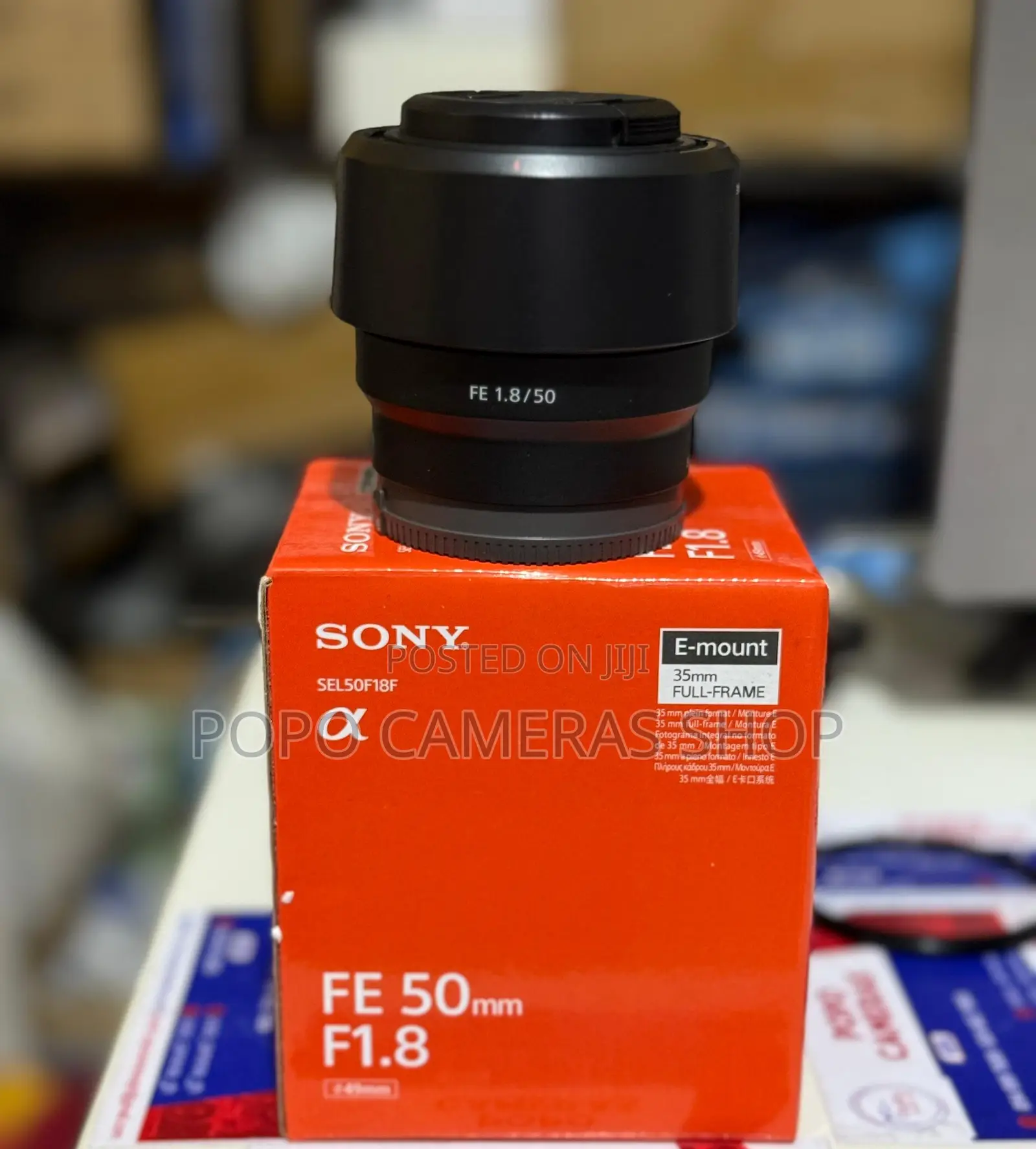 Sony Fe 50mm F1.8 Lens