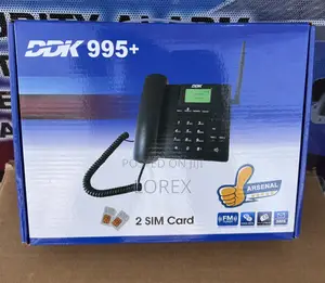 Telephone Sim Wireless Phone DDK 995+ Dual Sim,Fm Radio