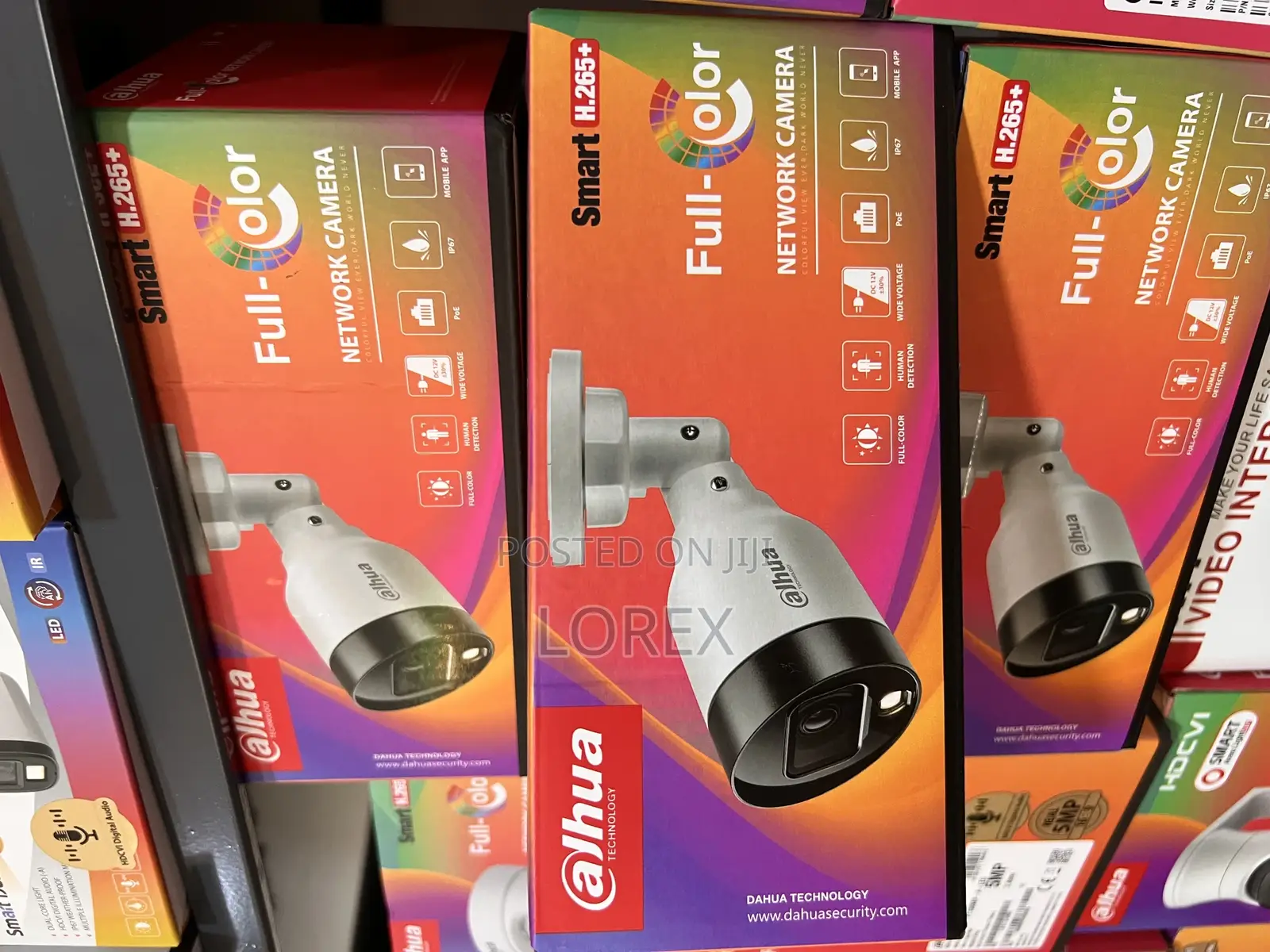 Dahua 2mp Ip Camera Full-Color+Audio Hfw1239s1-a-Led