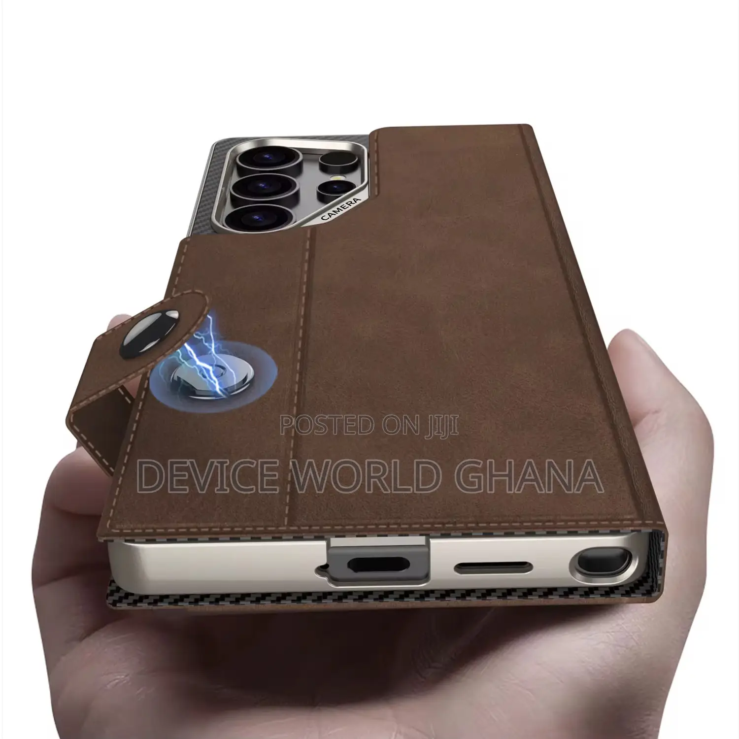 GKK Hans Leather Flip Case for Samsung S25ultra and S24ultra