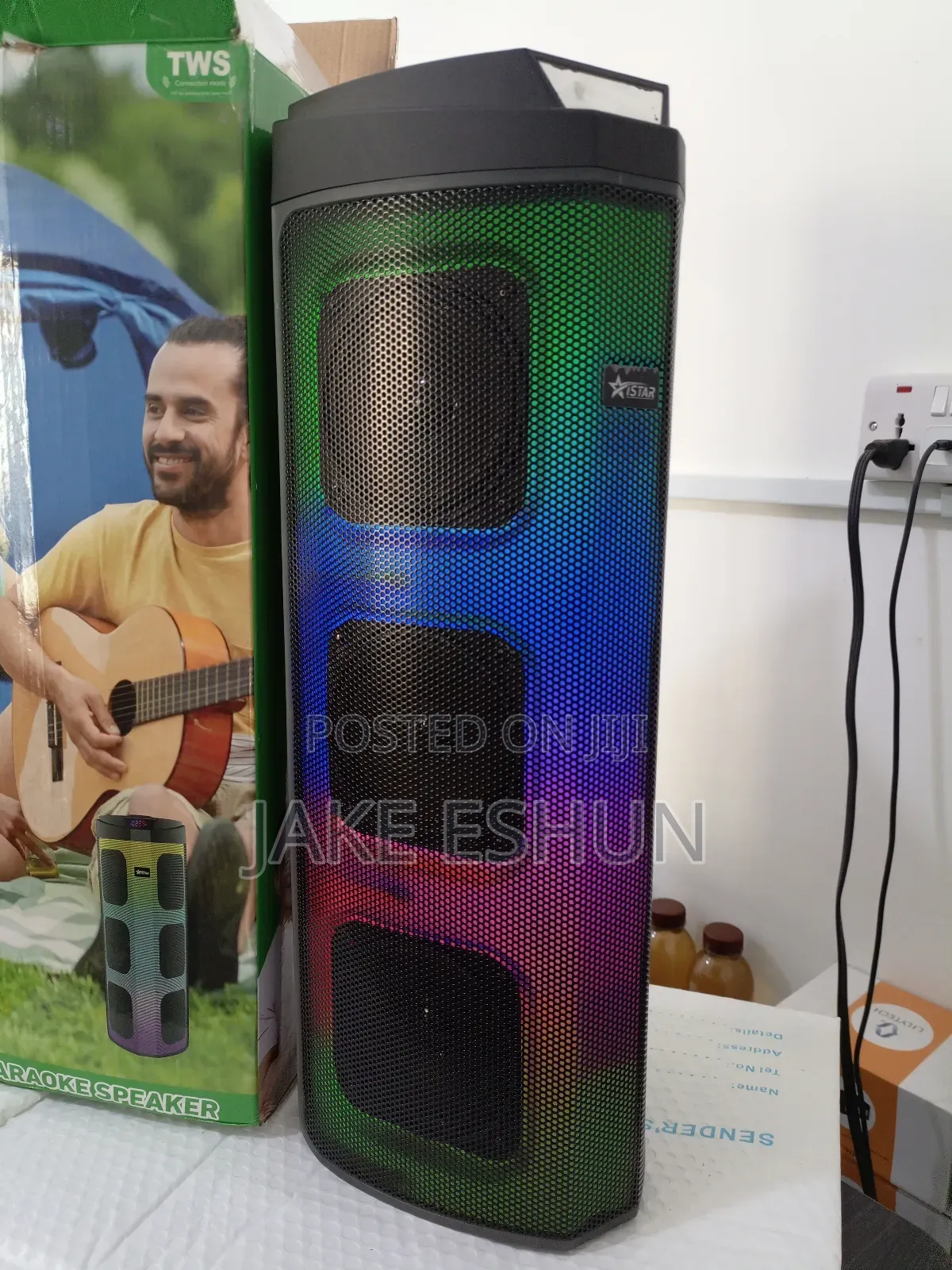 Bluetooth Speaker With Remote and Microphone