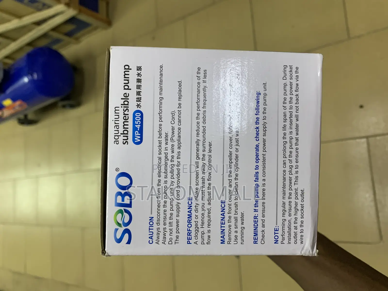 Sobo Water Pump Wp- 2200