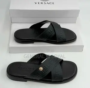 Versace Greca Slippers