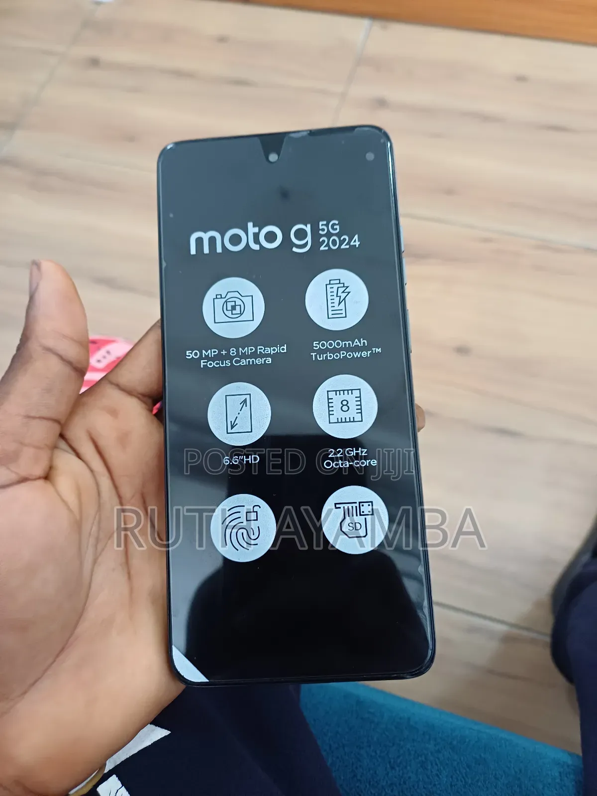 New Motorola Moto G 5G 128 GB Blue