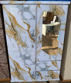 Wardrobe Fya Gold Design (Payment After Delivery)