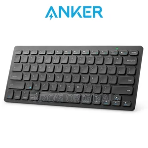 Bluetooth Keyboard Black Portable Anker Brand