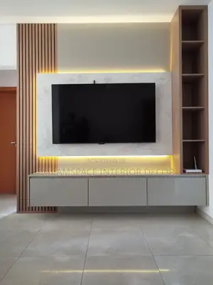 Tv Area Design(Modern Type) at Affordable Price