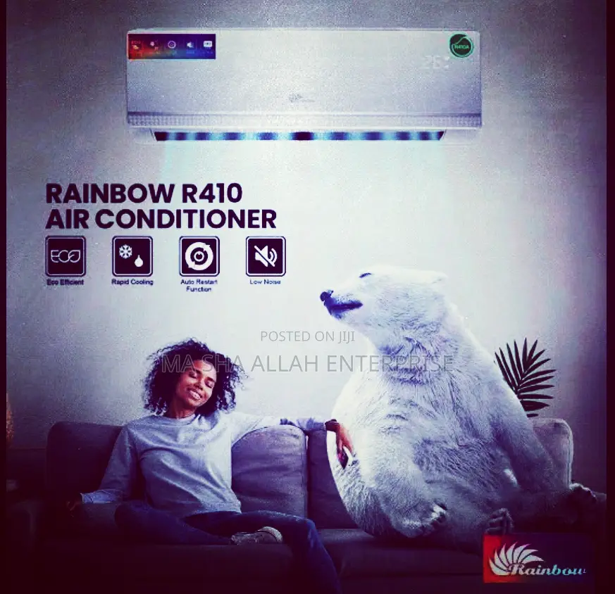 Quality and Energy Efficient 1.5hp Rainbow Air Condition