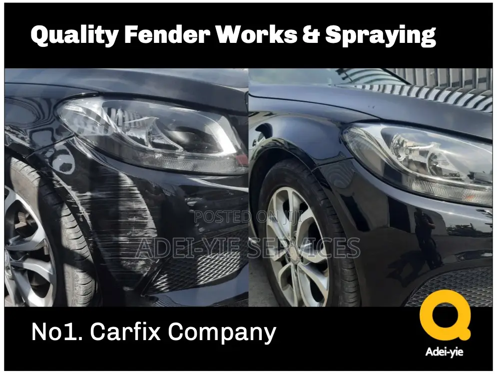 Fender Bodyworks Spraying