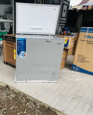 Adjustable New Singledoor ~ 200 Liters Grey Midea Freezer